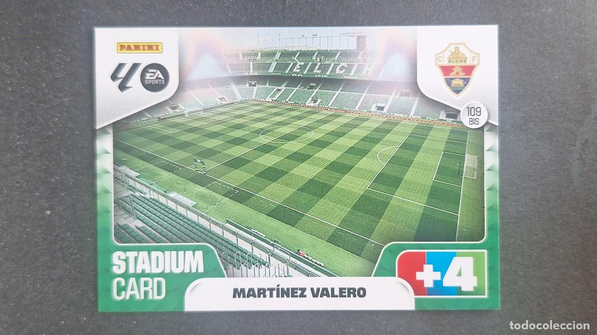 Football Stickers: L3 ESTADIO MARTINEZ VALERO ELCHE C. F. 109BIS ADRENALYN XL LIGA 2025/2026 25 26 PANINI