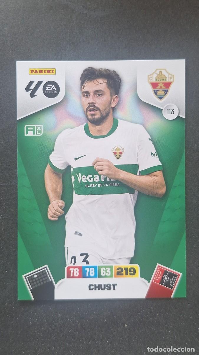 Cromos de Futebol: L3 CHUST ELCHE C. F. 113 ADRENALYN XL LIGA 2025/2026 25 26 PANINI