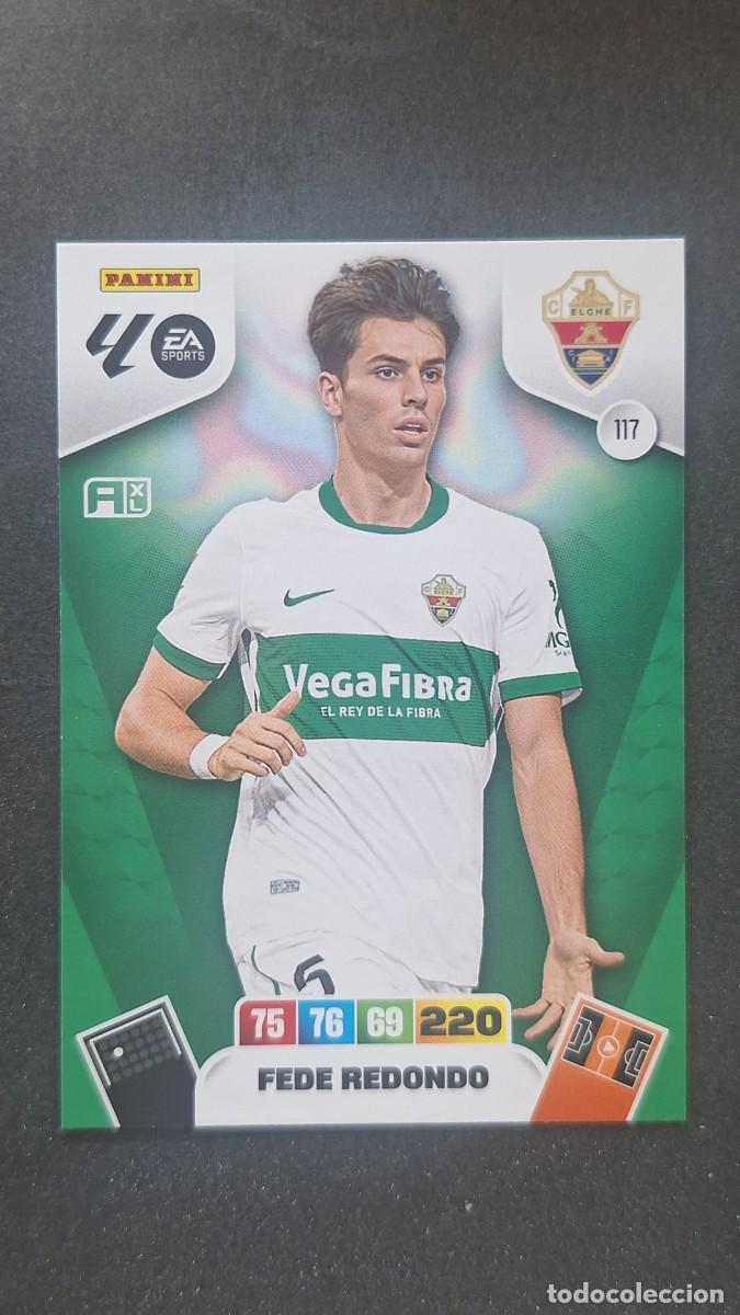 Cromos de F&uacute;tbol: L3 FEDE REDONDO ELCHE C. F. 117 ADRENALYN XL LIGA 2025/2026 25 26 PANINI