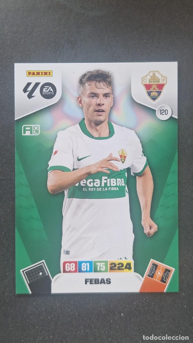 Cromos de Futebol: L3 FEBAS ELCHE C. F. 120 ADRENALYN XL LIGA 2025/2026 25 26 PANINI