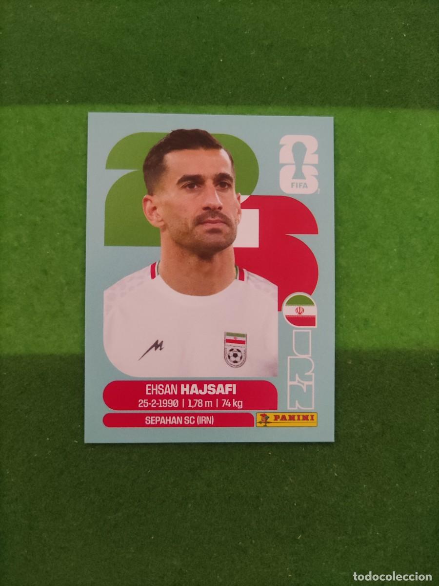 Football Stickers: Hajsafi Ir&aacute;n IRN 4 Sticker Mundial 2026 FIFA World Cup / Sin pegar