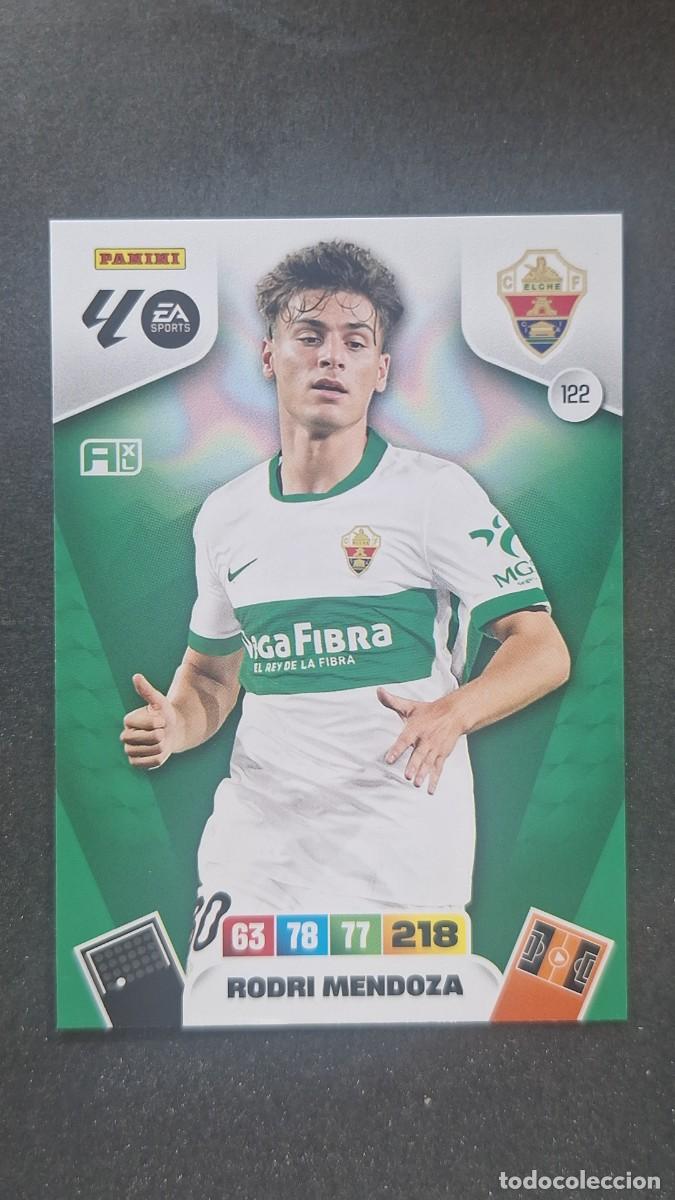 Fu&szlig;ball-Sticker: L3 RODRI MENDOZA ELCHE C. F. 122 ADRENALYN XL LIGA 2025/2026 25 26 PANINI