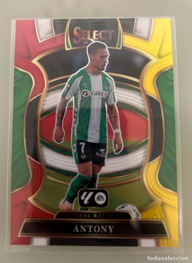 Fu&szlig;ball-Sticker: 29-Antony (R. Betis) Select la Liga 2025-26 (Panini America) Serie Terrace. Multicolor Parallel