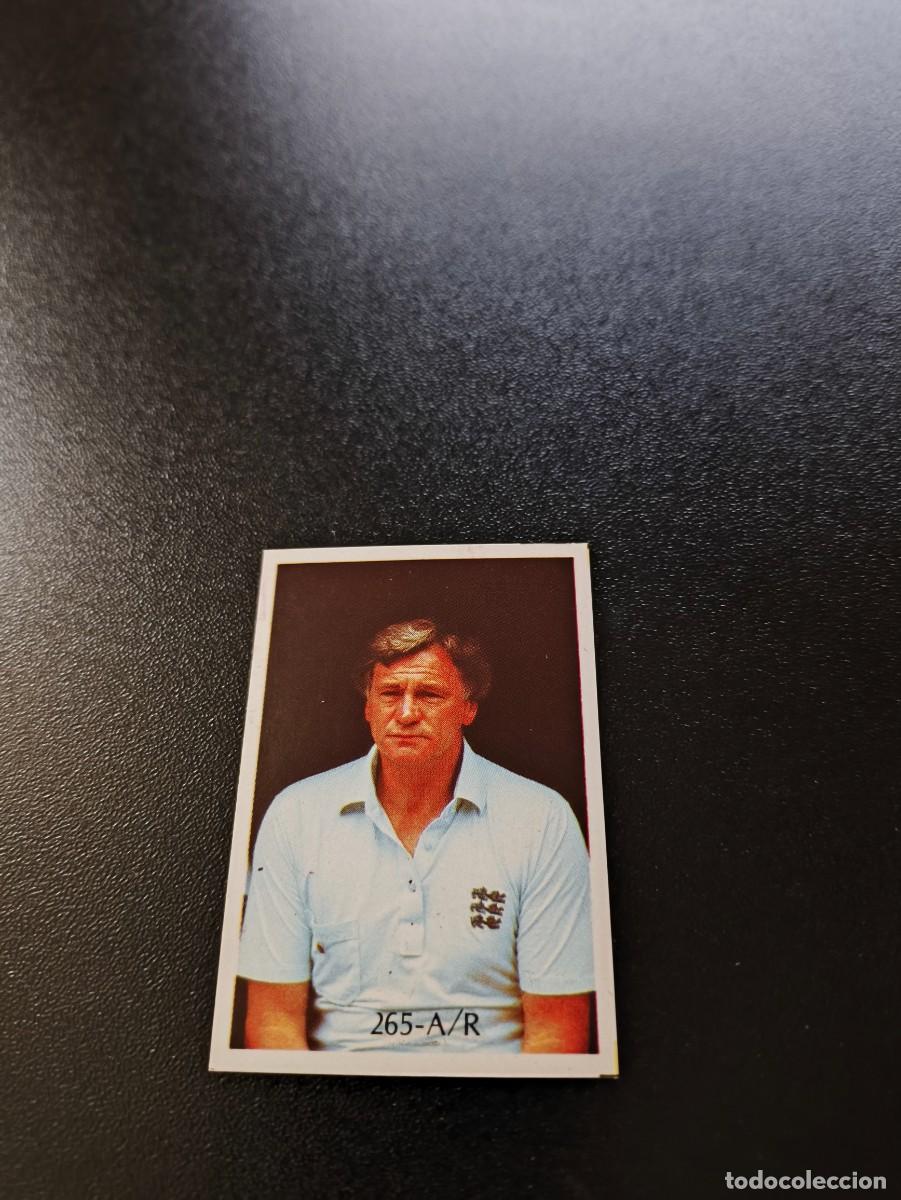 Fu&szlig;ball-Sticker: 265 BOBBY ROBSON BARCELONA INGLATERRA ENGLAND REYAUCA WORLD CUP MUNDIAL MEXICO 1986 NO PANINI