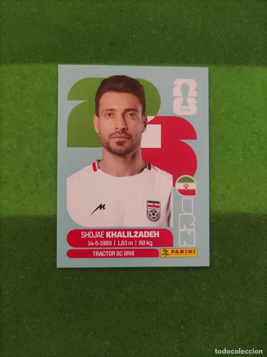 Fu&szlig;ball-Sticker: Khalilzadeh Ir&aacute;n IRN 6 Sticker Mundial 2026 FIFA World Cup / Sin pegar