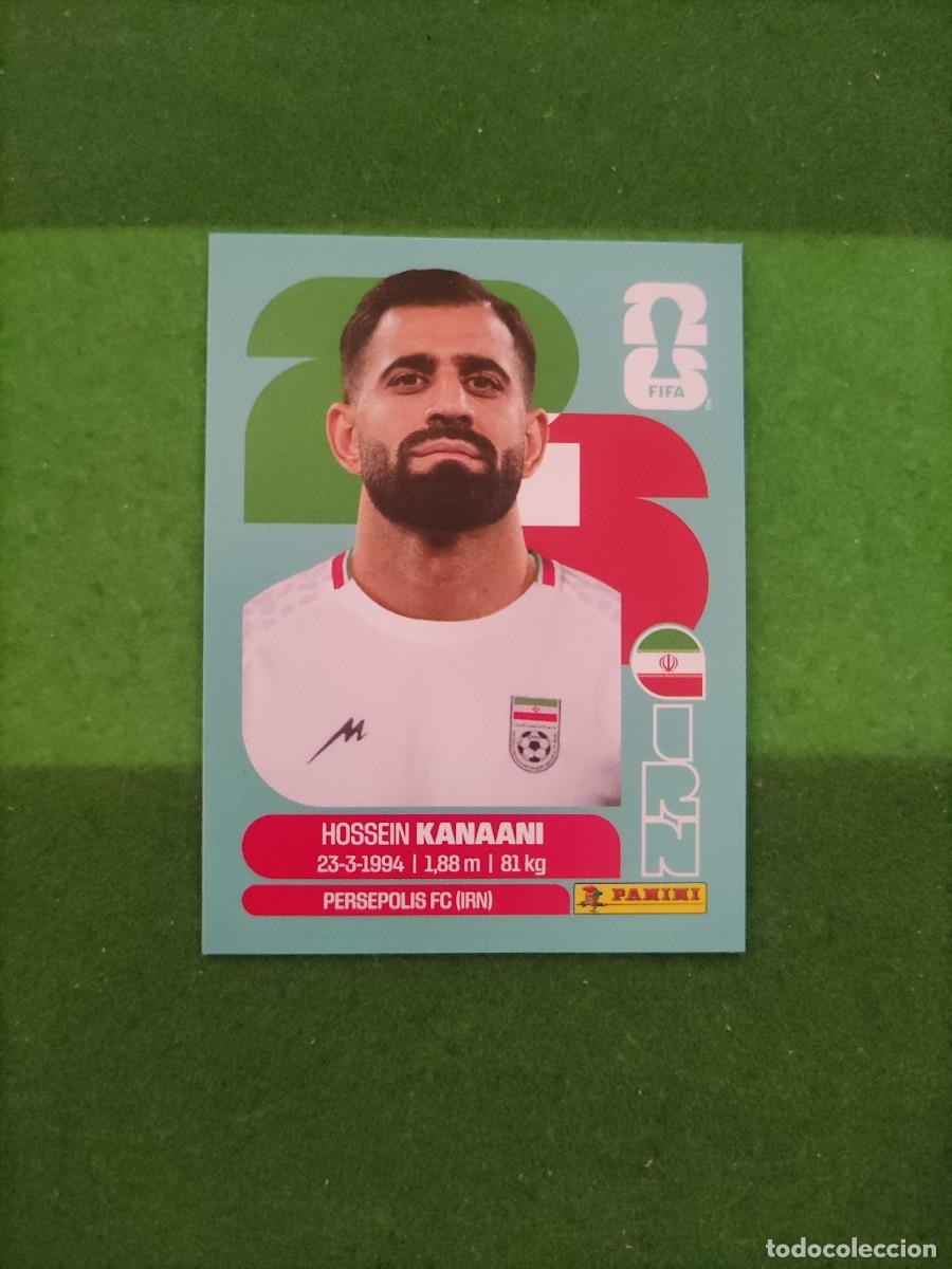 Figurine di Calcio: Kanaani Ir&aacute;n IRN 8 Sticker Mundial 2026 FIFA World Cup / Sin pegar