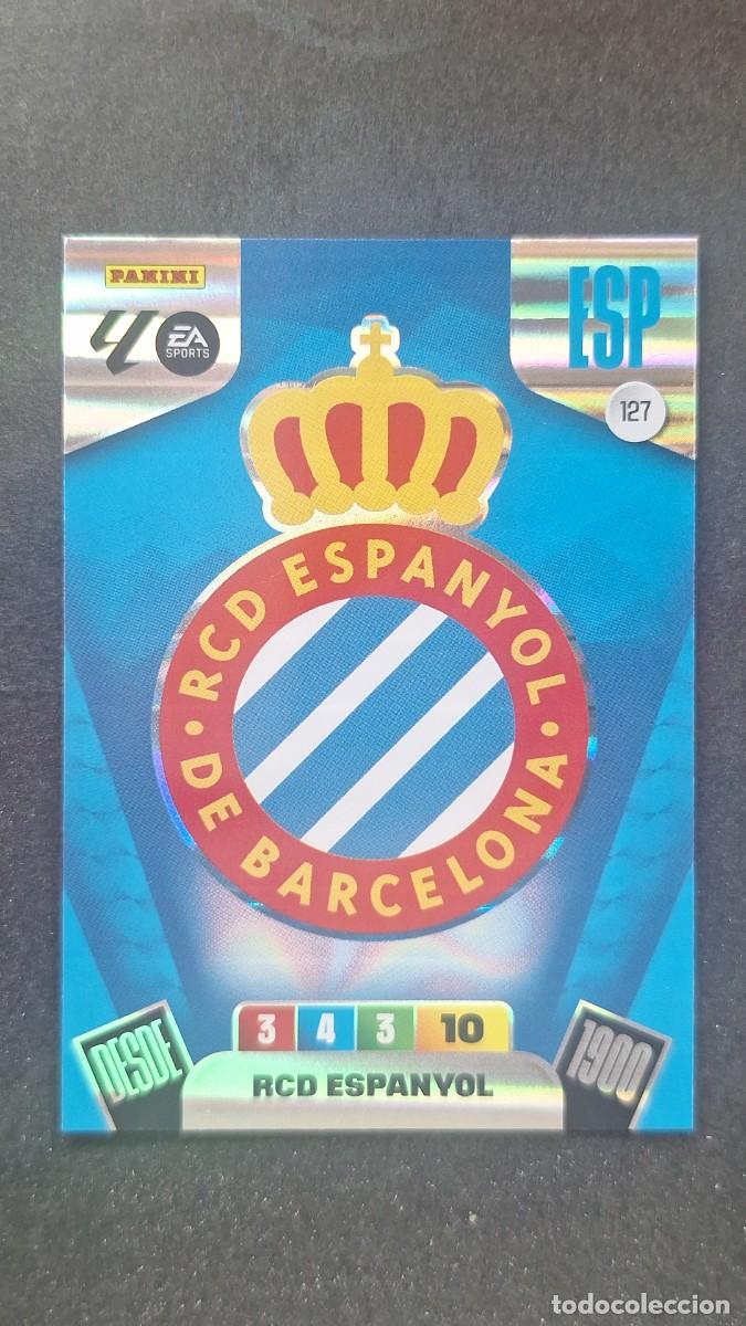 Fu&szlig;ball-Sticker: L3 ESCUDO R. C. D. ESPA&Ntilde;OL 127 ADRENALYN XL LIGA 2025/2026 25 26 PANINI