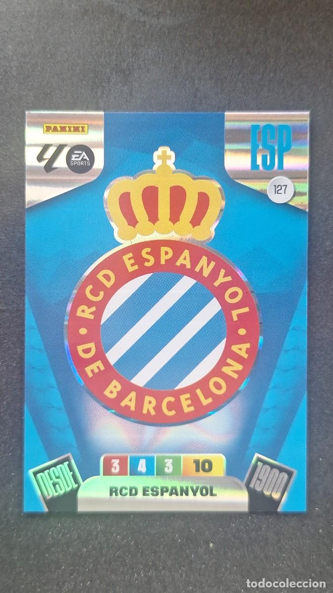 Cromos de Futebol: L3 ESCUDO R. C. D. ESPA&Ntilde;OL 127 ADRENALYN XL LIGA 2025/2026 25 26 PANINI
