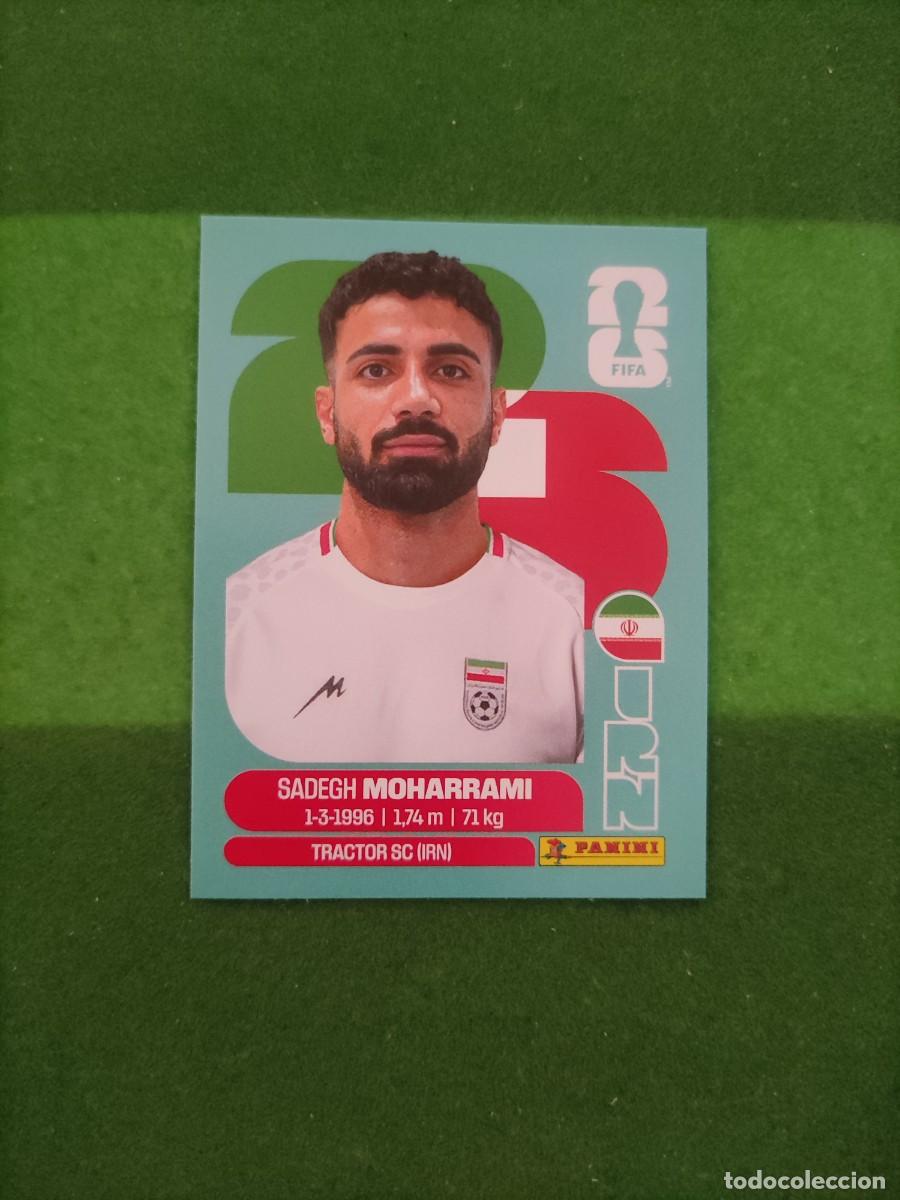 Cromos de Futebol: Moharrami Ir&aacute;n IRN 9 Sticker Mundial 2026 FIFA World Cup / Sin pegar