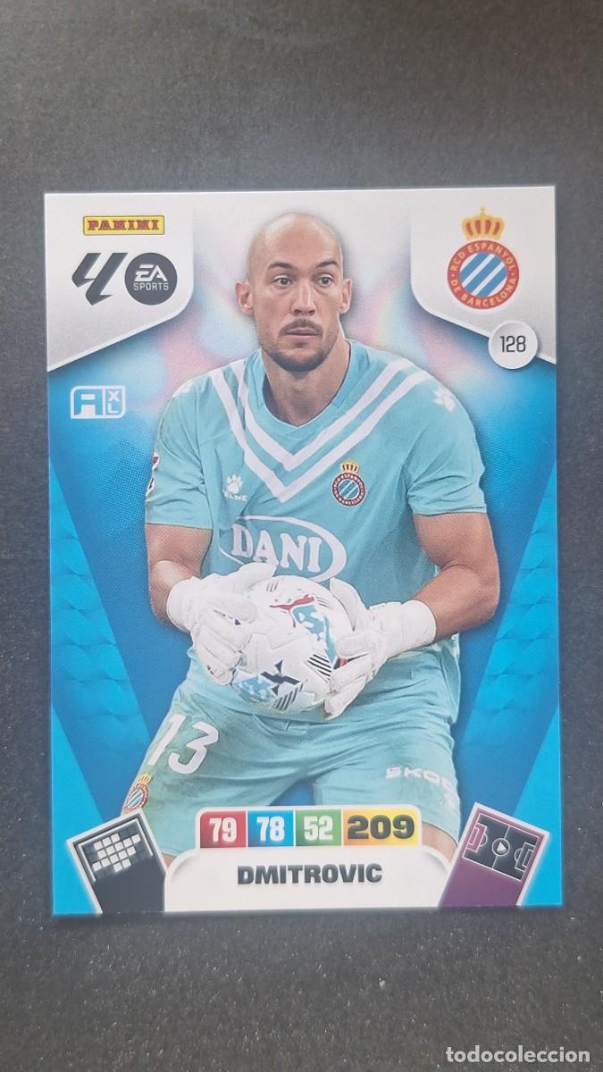 Cromos de Futebol: L3 DMITROVIC R. C. D. ESPA&Ntilde;OL 128 ADRENALYN XL LIGA 2025/2026 25 26 PANINI