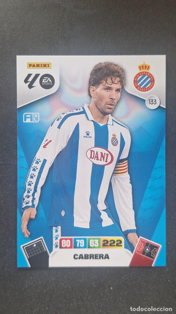 Cromos de Futebol: L3 CABRERA R. C. D. ESPA&Ntilde;OL 133 ADRENALYN XL LIGA 2025/2026 25 26 PANINI