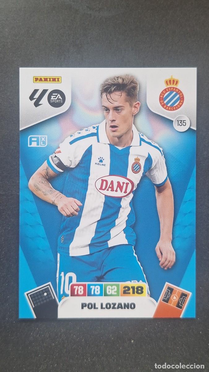 Cromos de F&uacute;tbol: L3 POL LOZANO R. C. D. ESPA&Ntilde;OL 135 ADRENALYN XL LIGA 2025/2026 25 26 PANINI