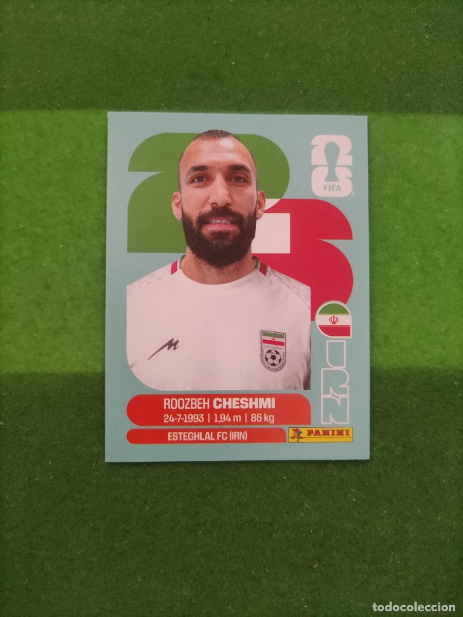 Cromos de F&uacute;tbol: Cheshmi Ir&aacute;n IRN 15 Sticker Mundial 2026 FIFA World Cup / Sin pegar