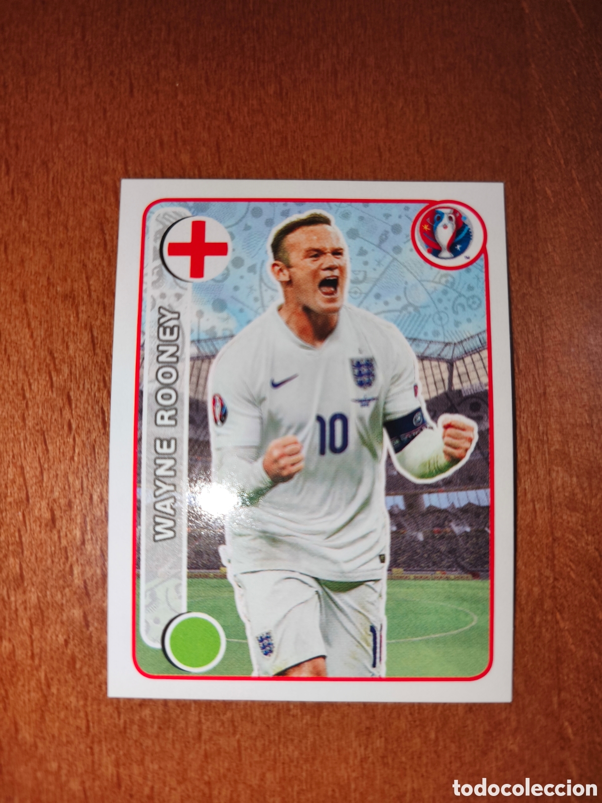 Cromos de F&uacute;tbol: Wayne Rooney n&deg;149 UEFA Euro 2016 Inglaterra