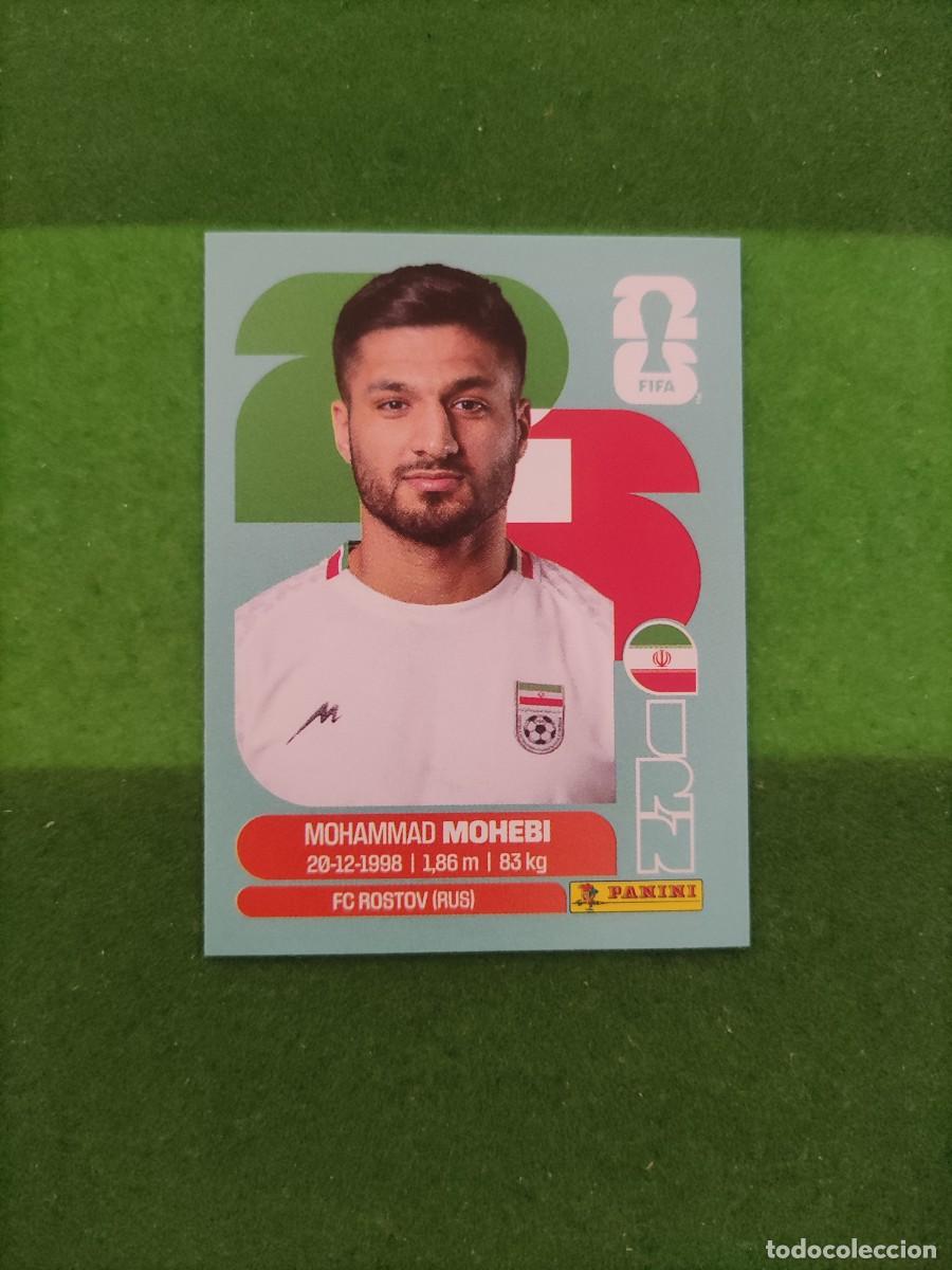 Cromos de F&uacute;tbol: Mohebi Ir&aacute;n IRN 16 Sticker Mundial 2026 FIFA World Cup / Sin pegar