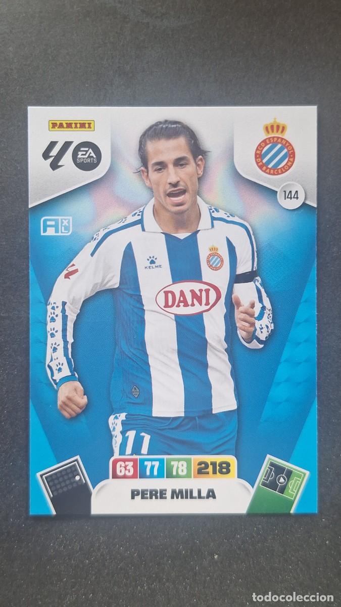 Cromos de F&uacute;tbol: L3 PERE MILLA R. C. D. ESPA&Ntilde;OL 144 ADRENALYN XL LIGA 2025/2026 25 26 PANINI