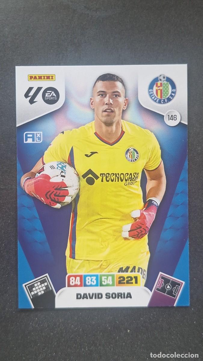 Football Stickers: L3 DAVID SORIA GETAFE C. F. 146 ADRENALYN XL LIGA 2025/2026 25 26 PANINI
