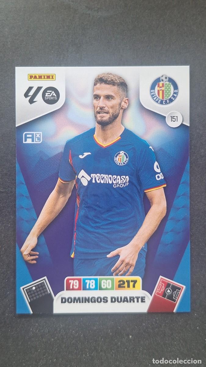 Cromos de F&uacute;tbol: L3 DOMINGOS DUARTE GETAFE C. F. 151 ADRENALYN XL LIGA 2025/2026 25 26 PANINI