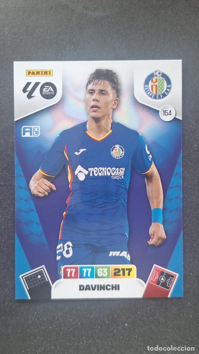 Cromos de F&uacute;tbol: L3 DAVINCHI GETAFE C. F. 154 ADRENALYN XL LIGA 2025/2026 25 26 PANINI