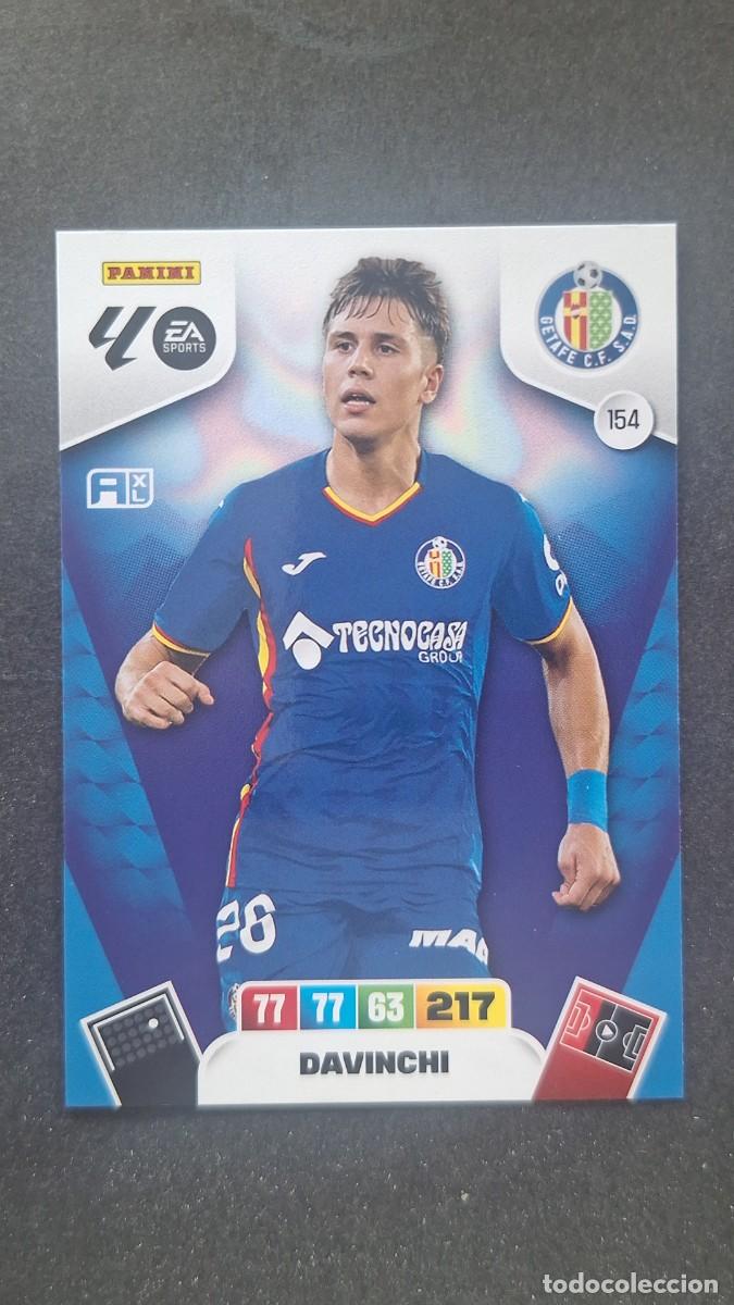 Cromos de F&uacute;tbol: L3 DAVINCHI GETAFE C. F. 154 ADRENALYN XL LIGA 2025/2026 25 26 PANINI