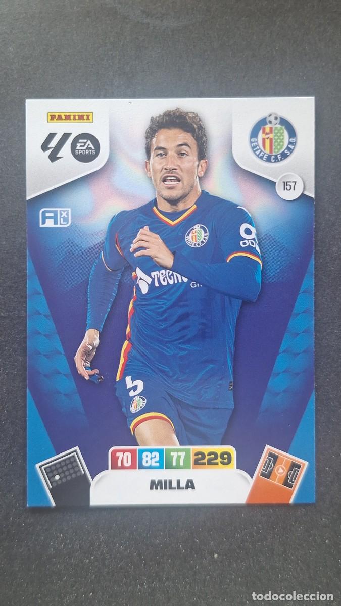 Cromos de F&uacute;tbol: L3 MILLA GETAFE C. F. 157 ADRENALYN XL LIGA 2025/2026 25 26 PANINI