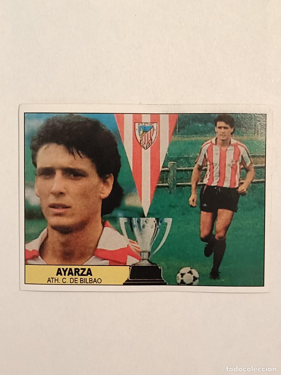 Cromos de F&uacute;tbol: AYARZA (COLOCA) ATH. BILBAO LIGA 87/88 ESTE