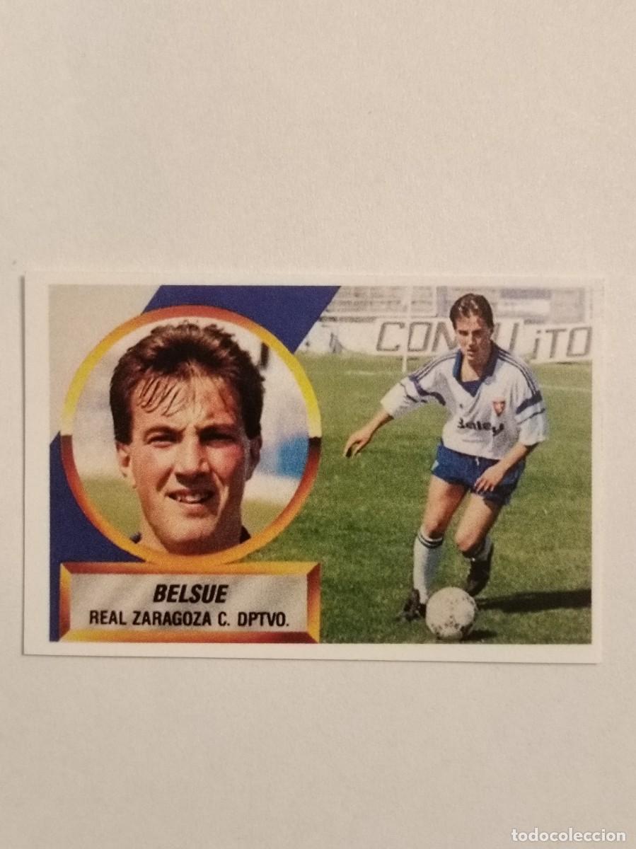 Cromos de F&uacute;tbol: BELSUE (ULTIMOS FICHAJES 14) REAL ZARAGOZA LIGA 88/89 ESTE