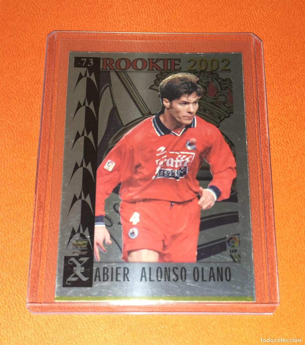 Cromos de F&uacute;tbol: 73 XABI ALONSO ROOKIE CARD REAL SOCIEDAD MUNDICROMO FICHAS LIGA FUTBOL TOP 2001 2002 01 02
