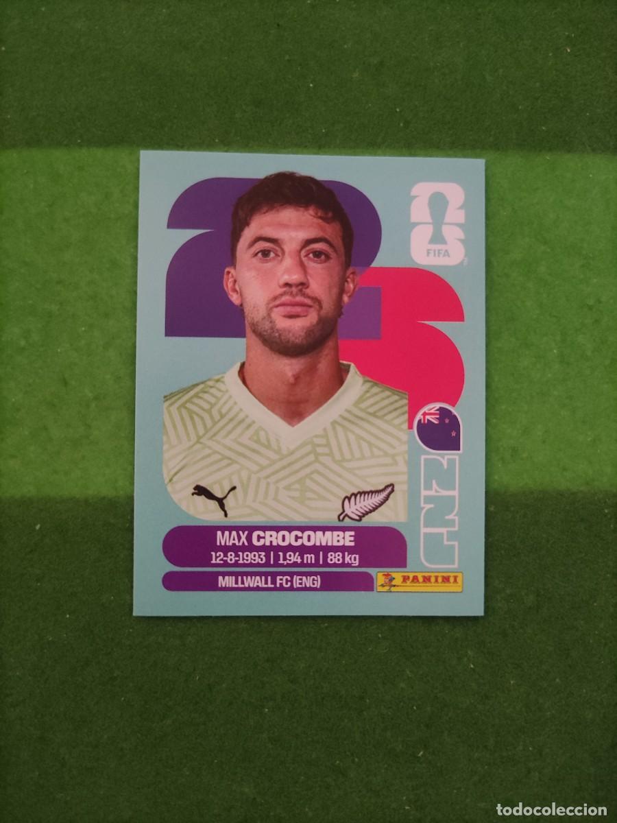 Cromos de F&uacute;tbol: Crocombe Nueva Zelanda NZL 2 Sticker Mundial 2026 FIFA World Cup / Sin pegar