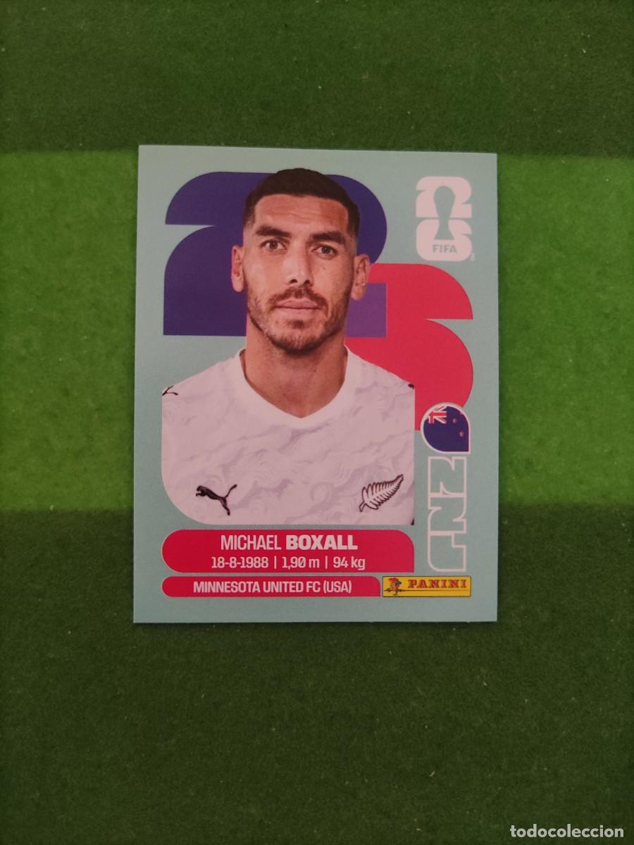 Cromos de F&uacute;tbol: Boxall Nueva Zelanda NZL 4 Sticker Mundial 2026 FIFA World Cup / Sin pegar