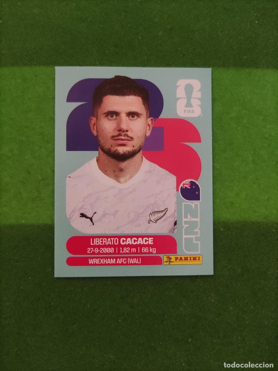 Cromos de F&uacute;tbol: Cacace Nueva Zelanda NZL 5 Sticker Mundial 2026 FIFA World Cup / Sin pegar