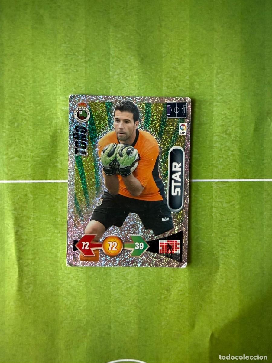 Cromos de F&uacute;tbol: #199 To&ntilde;o Star Brill.Gruesa Racing Santander Adrenalyn Xl 2009-10 (Panini)