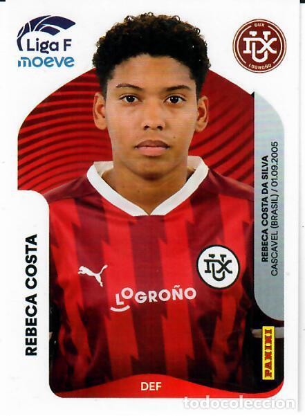 Cromos de F&uacute;tbol: CROMO PANINI LIGA FEMENINA F 2025-26 (25 - 26) - N&ordm; 147 - REBECA COSTA - DUX LOGRO&Ntilde;O
