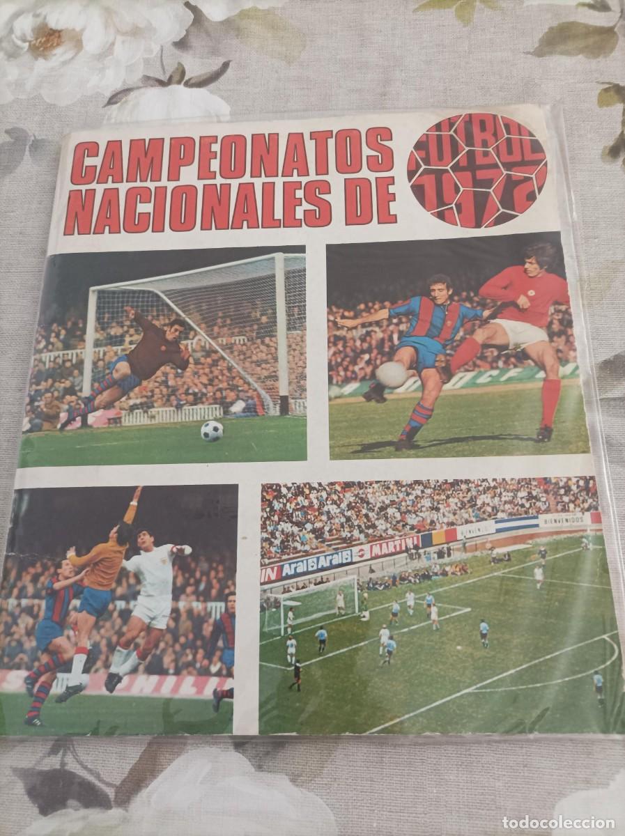 Cartes &agrave; collectionner de Football: Album futbol campeonatos nacionales 1972