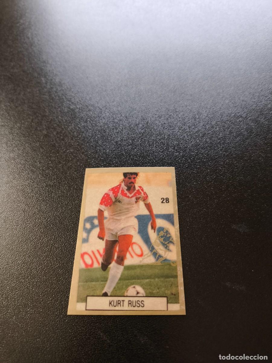 Cromos de Futebol: 28 KURT RUSS AUSTRIA &Ouml;STERREICH REYAUCA WORLD CUP MUNDIAL ITALIA ITALY 1990 NO PANINI
