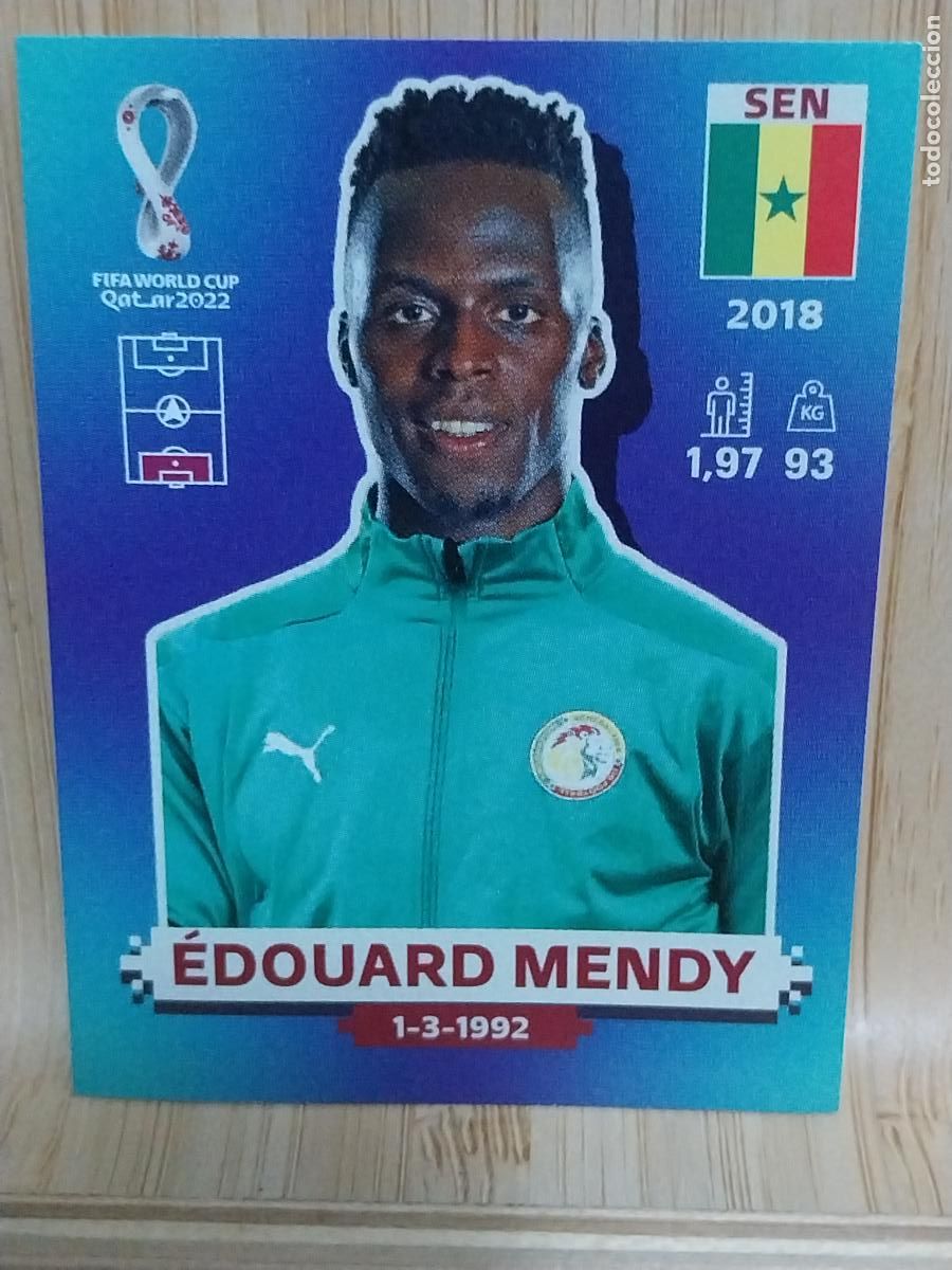 Cromos de Futebol: MENDY SENEGAL SEN 3 QATAR 2022 CROMO SIN PEGAR NUNCA ORIGINAL