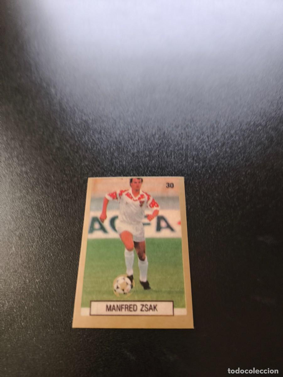 Cromos de Futebol: 30 MANFRED ZSAK AUSTRIA &Ouml;STERREICH REYAUCA WORLD CUP MUNDIAL ITALIA ITALY 1990 NO PANINI