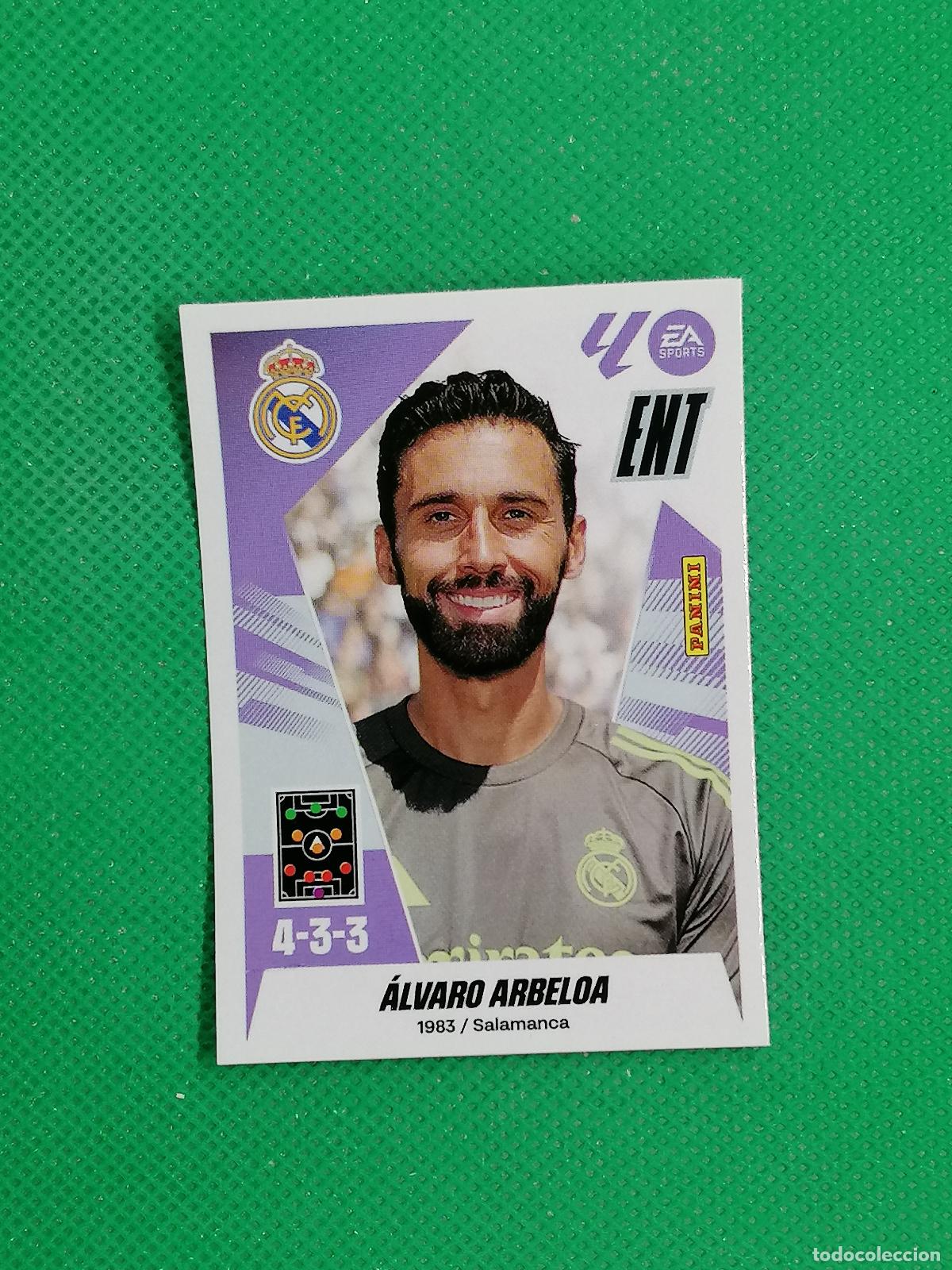 Cromos de F&uacute;tbol: 40 ALVARO ARBELOA REAL MADRID MERCADO INVIERNO ⚽ PANINI LIGA ESTE 25 26 2025 2026 ⚽