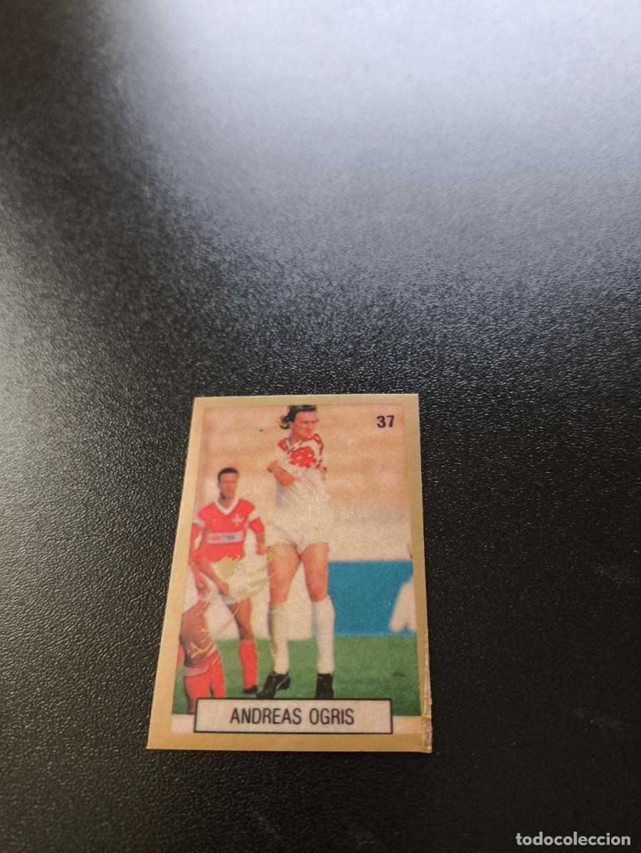 Cromos de F&uacute;tbol: 37 ANDREAS OGRIS AUSTRIA &Ouml;STERREICH REYAUCA WORLD CUP MUNDIAL ITALIA ITALY 1990 NO PANINI