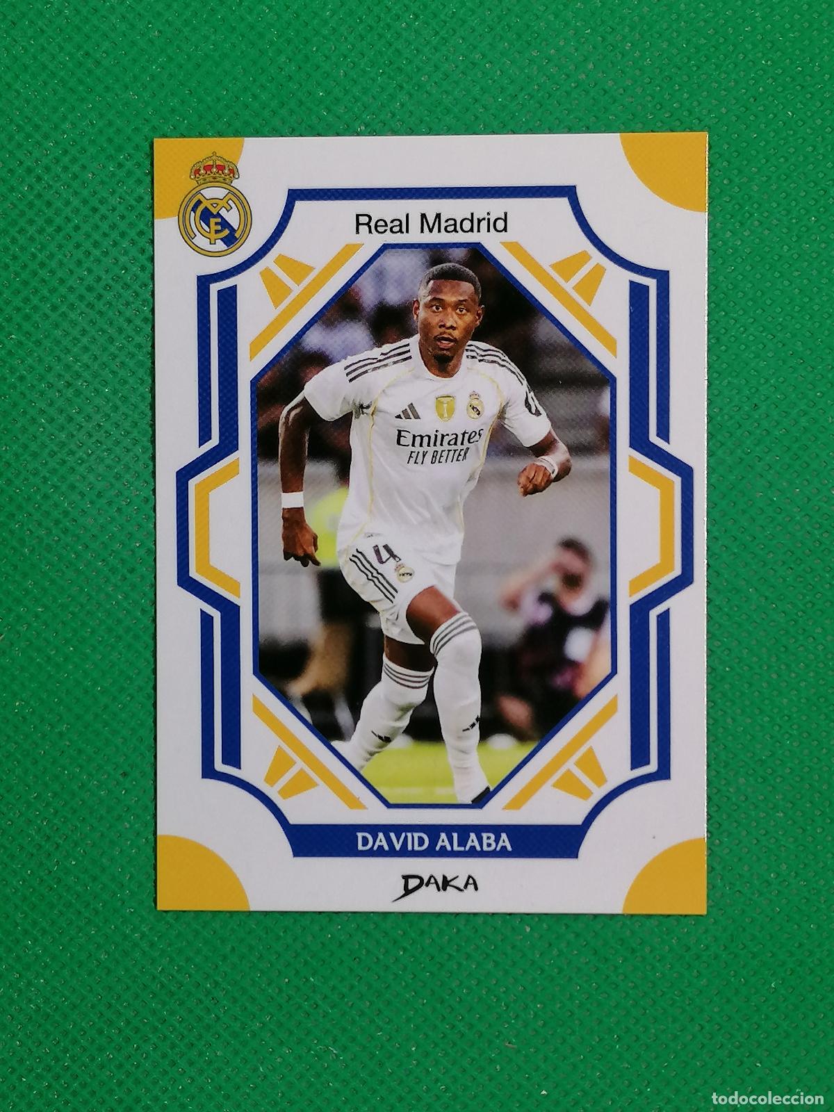 Cromos de F&uacute;tbol: RM-19-B DAVID ALABA ⚽ DAKA TOP AUDIENCE REAL MADRID 2025 2026 25 26 ⚽