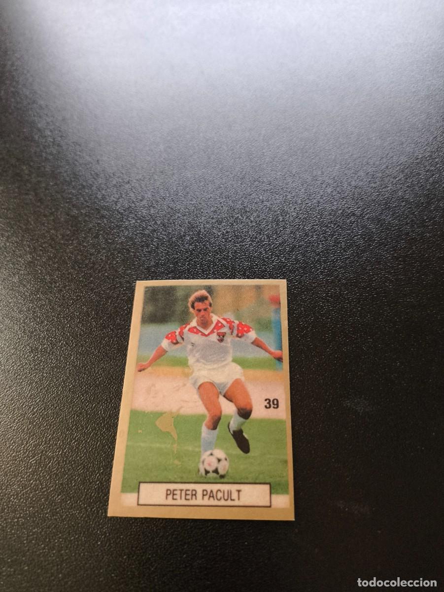Cromos de F&uacute;tbol: 39 PETER PACULT AUSTRIA &Ouml;STERREICH REYAUCA WORLD CUP MUNDIAL ITALIA ITALY 1990 NO PANINI