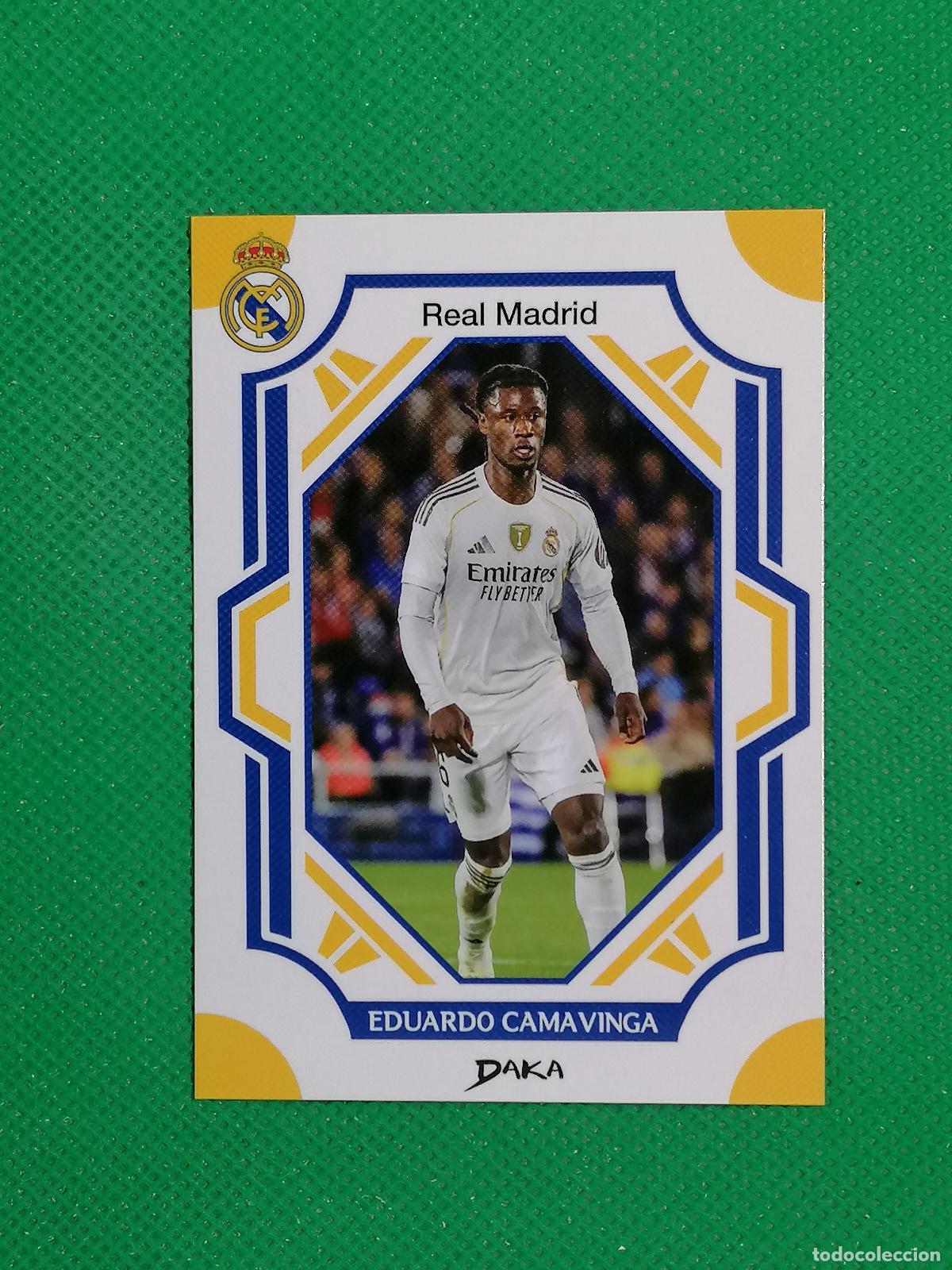 Cromos de F&uacute;tbol: RM-8-B EDUARDO CAMAVINGA ⚽ DAKA TOP AUDIENCE REAL MADRID 2025 2026 25 26 ⚽