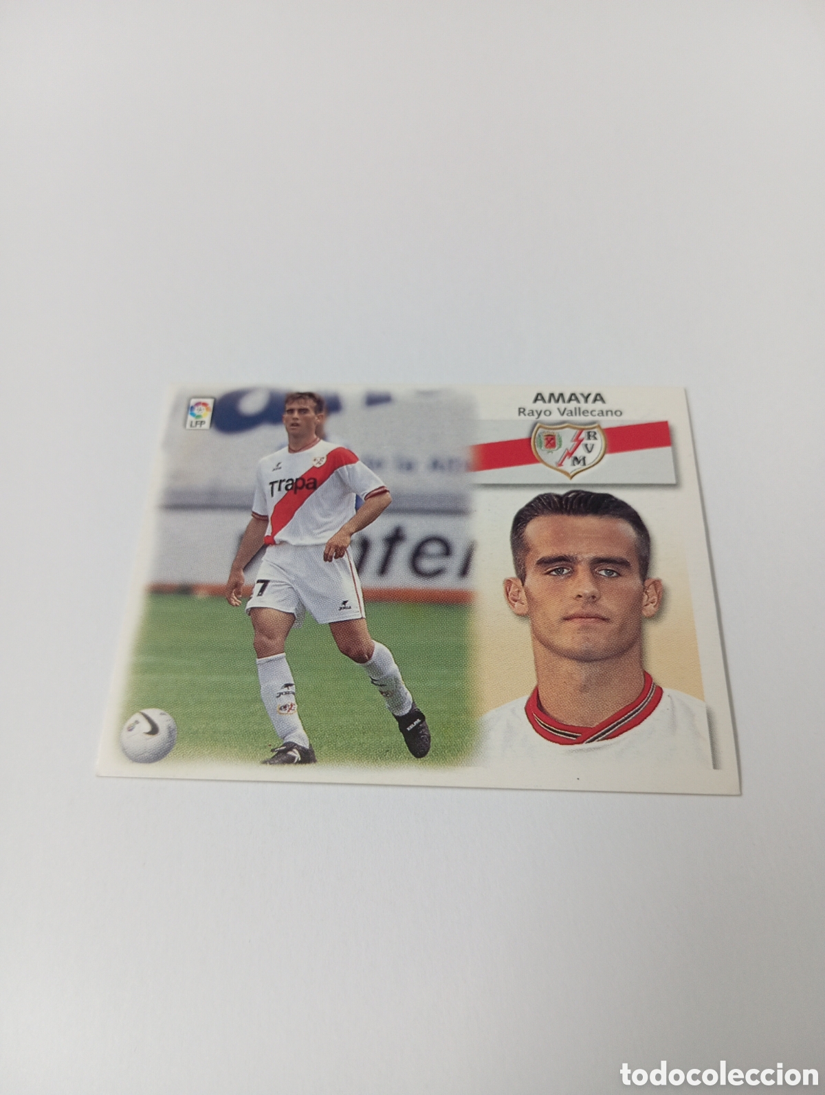Cromos de F&uacute;tbol: AMAYA Rayo Vallecano LIGA ESTE 1999 2000 PANINI 99 00 NUEVO SIN PEGAR