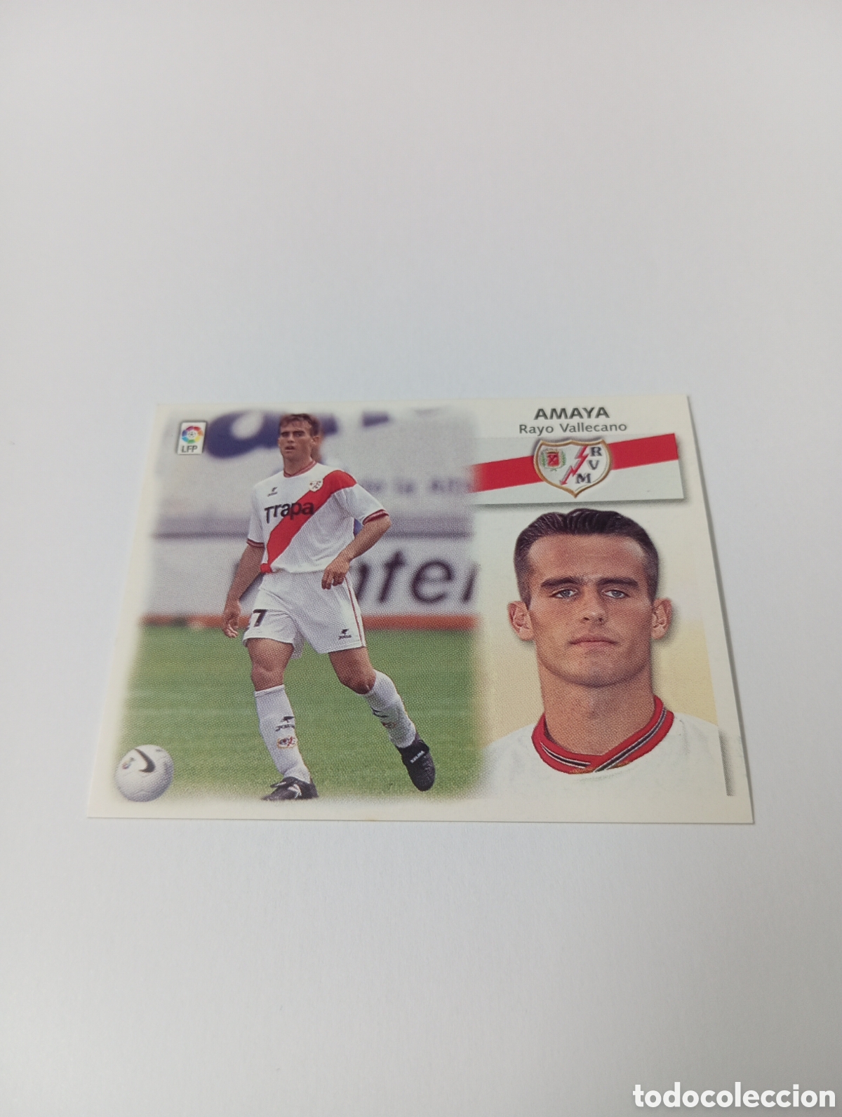 Cromos de F&uacute;tbol: AMAYA Rayo Vallecano LIGA ESTE 1999 2000 PANINI 99 00 NUEVO SIN PEGAR