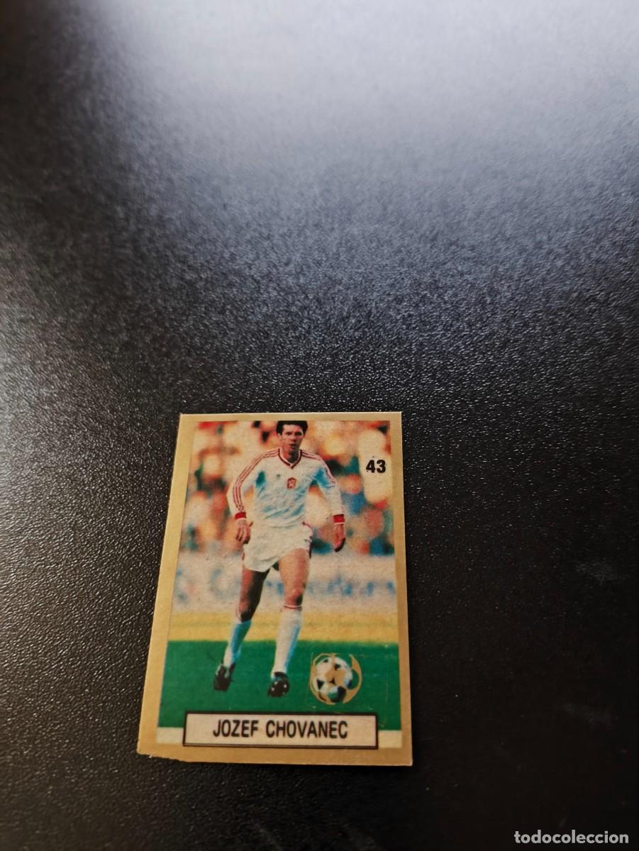 Cromos de F&uacute;tbol: 43 JOZEF CHOVANEC CHECOSLOVAQUIA ČESKOSLOVENSK REYAUCA WORLD CUP MUNDIAL ITALIA ITALY 1990 NO PANINI