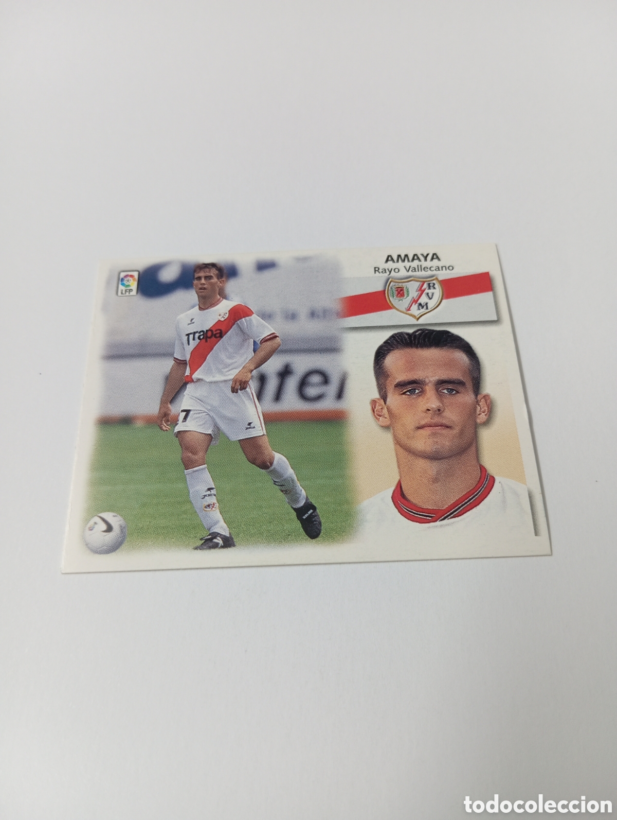 Cromos de F&uacute;tbol: AMAYA Rayo Vallecano LIGA ESTE 1999 2000 PANINI 99 00 NUEVO SIN PEGAR