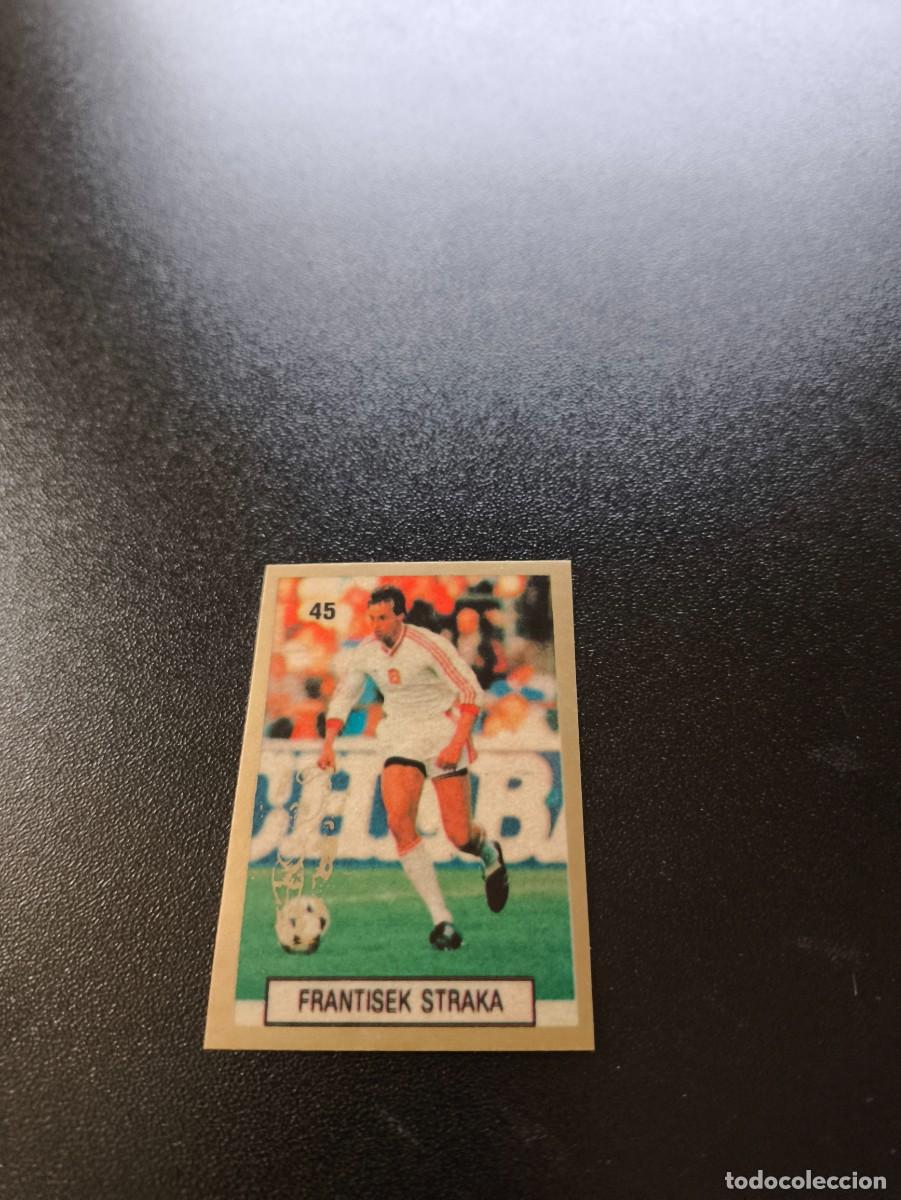 Cromos de F&uacute;tbol: 45 FRANTISEK STRAKA CHECOSLOVAQUIA REYAUCA WORLD CUP MUNDIAL ITALIA ITALY 1990 NO PANINI