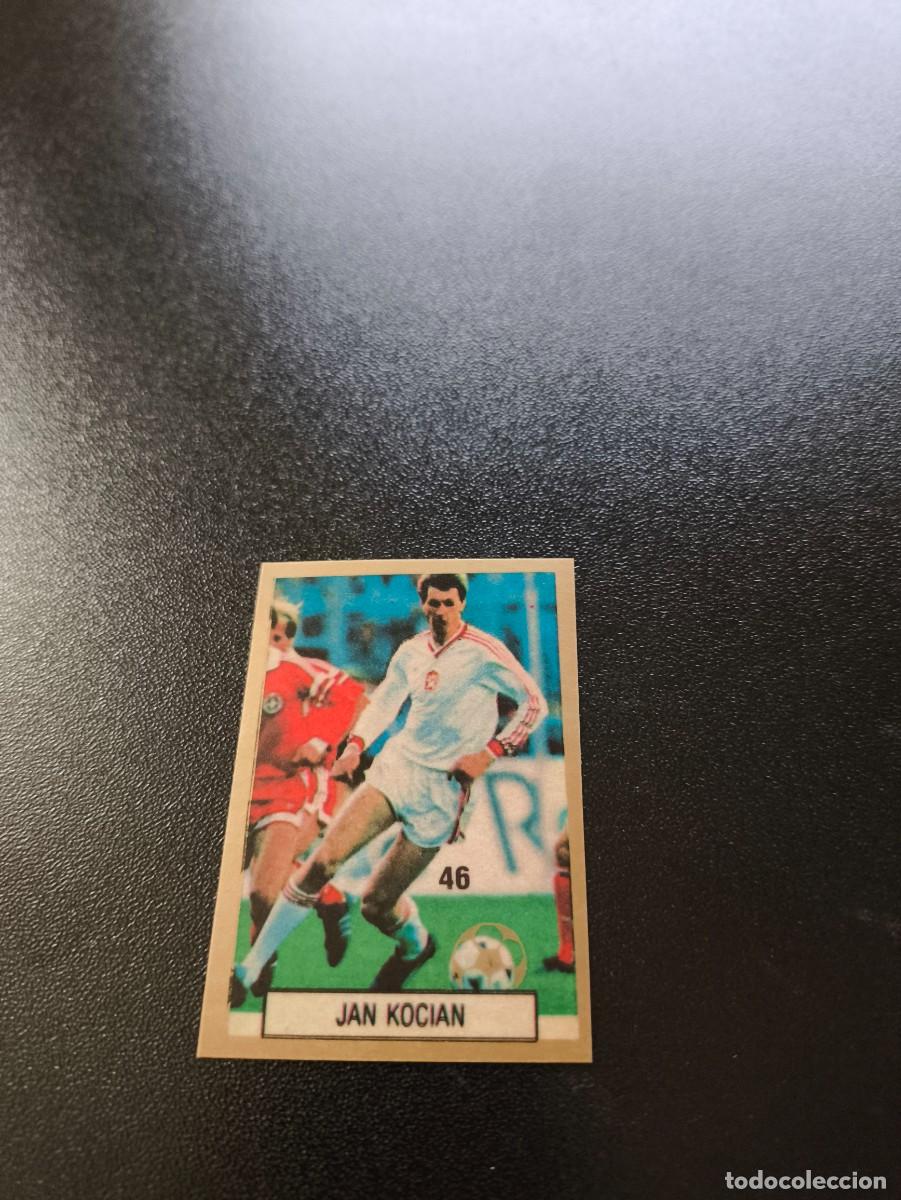 Cromos de F&uacute;tbol: 46 JAN KOCIAN CHECOSLOVAQUIA ČESKOSLOVENSKO REYAUCA WORLD CUP MUNDIAL ITALIA ITALY 1990 NO PANINI