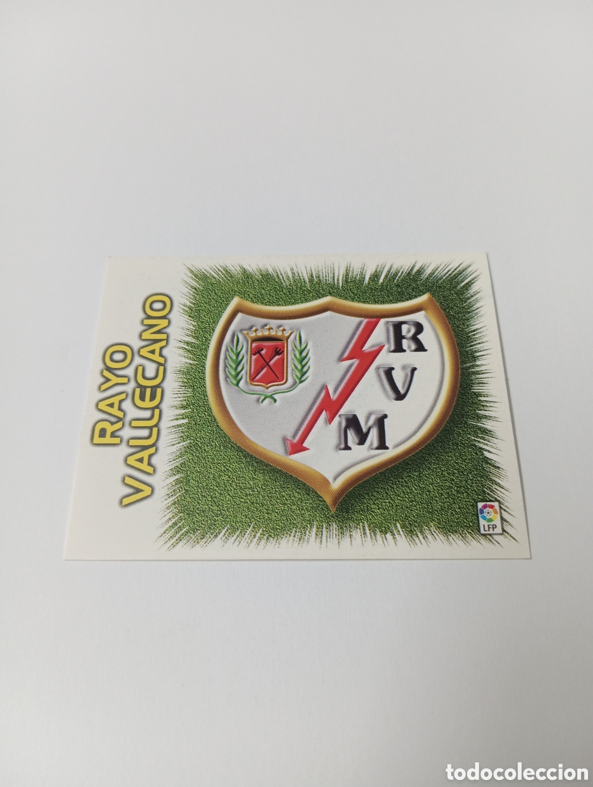 Cromos de F&uacute;tbol: ESCUDO Rayo Vallecano LIGA ESTE 1999 2000 PANINI 99 00 NUEVO SIN PEGAR