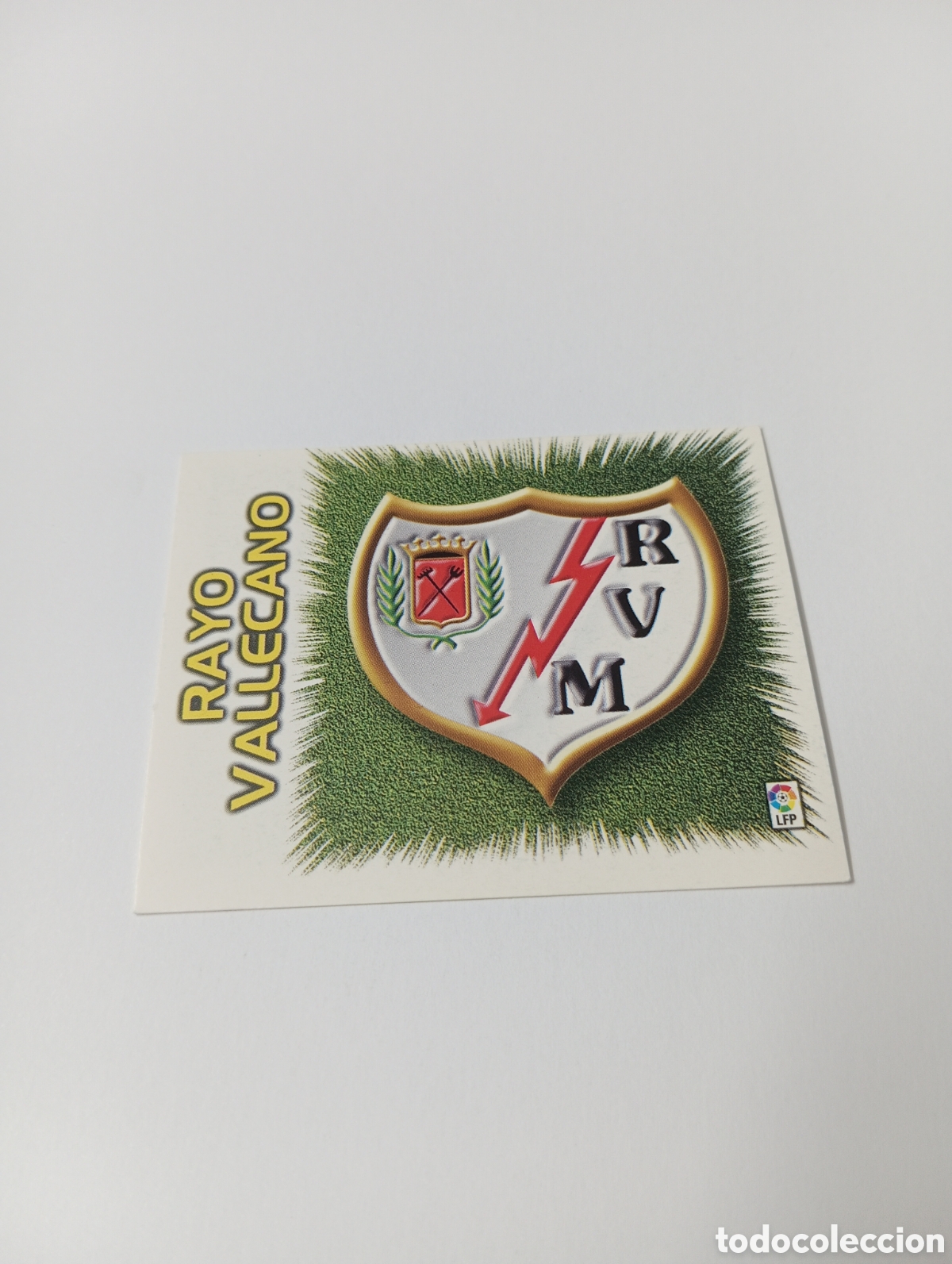 Cromos de F&uacute;tbol: ESCUDO Rayo Vallecano LIGA ESTE 1999 2000 PANINI 99 00 NUEVO SIN PEGAR